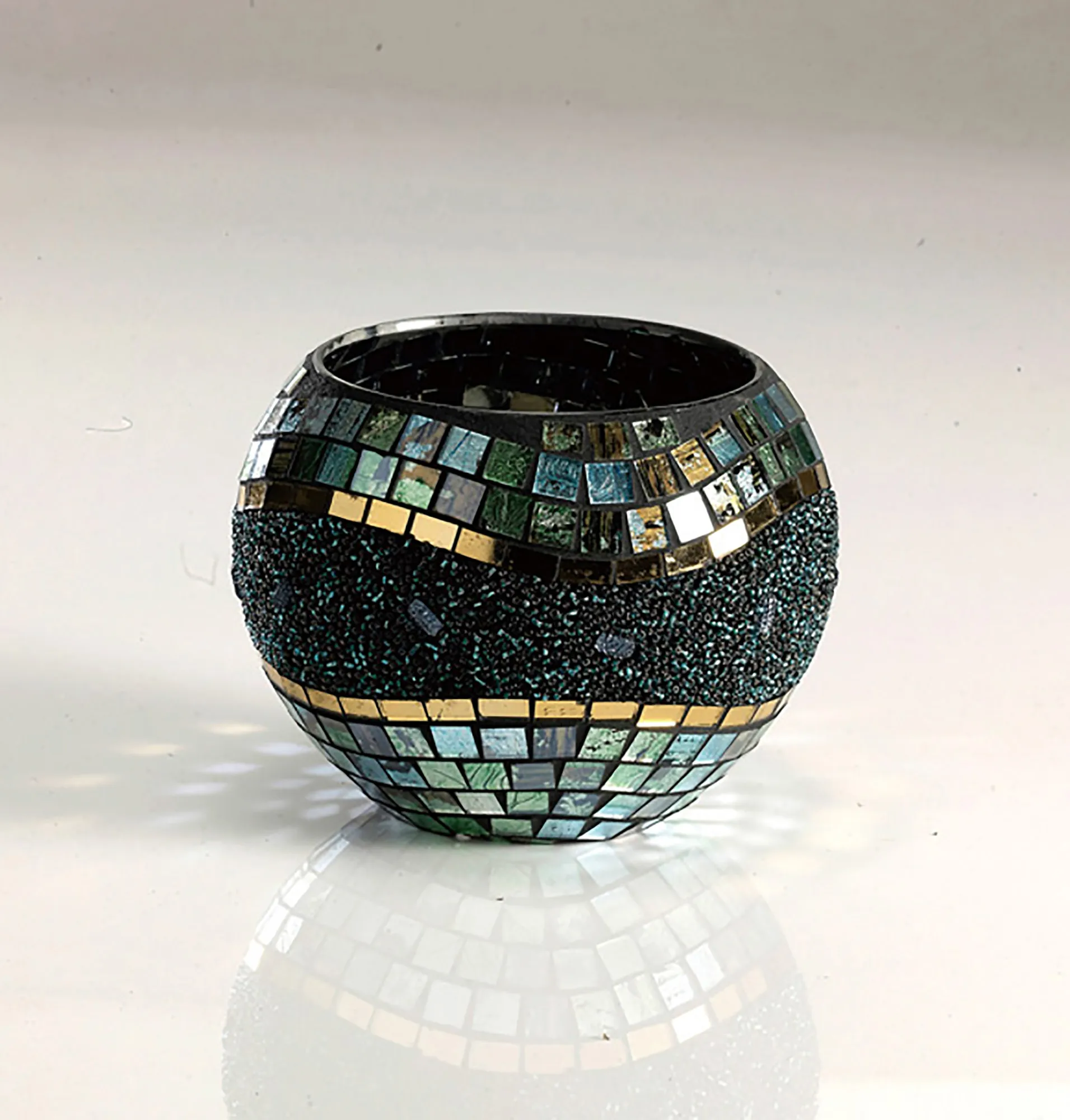 Addison Mosaic Art Glassware Diyas Home Tea Light Holders